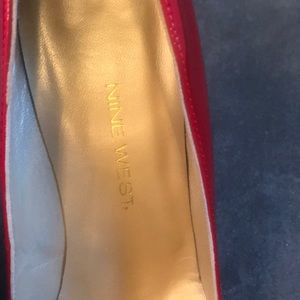 Nine West Shoes - Nine West Patent Leather Heels in Red Nine West Shoes - Nine West Patent Leather Heels in Red
